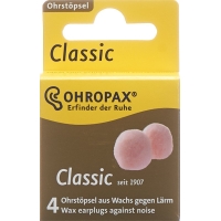 Ohropax Classic Wachskugeln 4 Stück