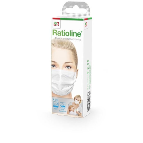 Ratioline Mouth and Nose mask 6 pieces buy online