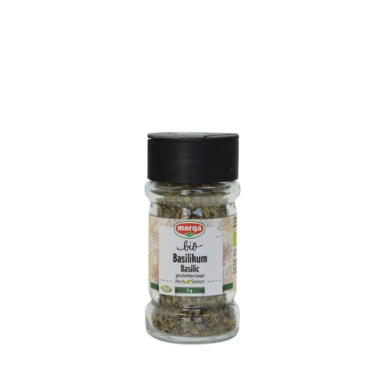 Morga Gewürz Basilikum Geschnitten Bio Glas 10g buy online