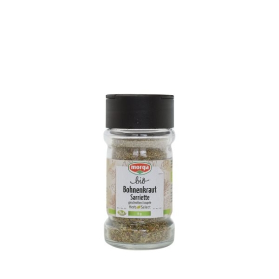 Morga Gewürz Bohnenkraut Geschnitten Bio Glas 16 buy online
