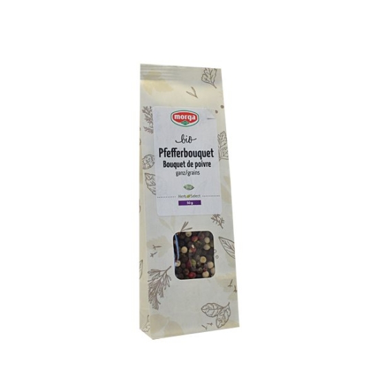 Morga Gewürz Pfefferbouquet Ganz Bio Nfb 50g buy online