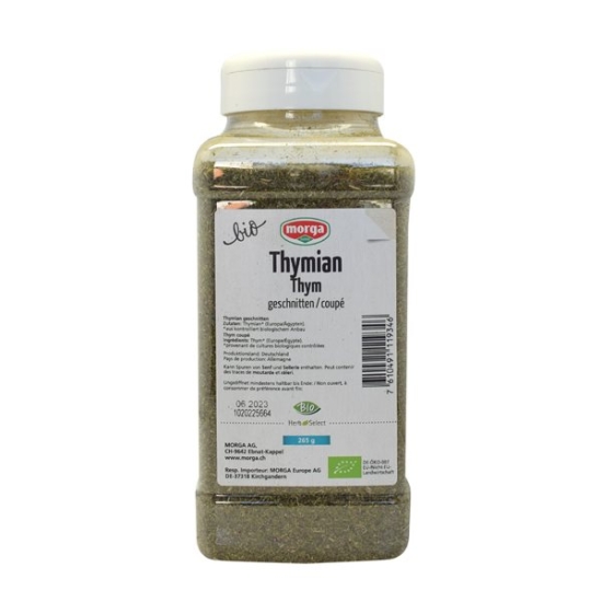 Morga Gewürz Thymian Geschnitten Bio Dose 265g buy online
