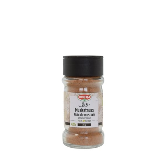 Morga Gewürz Muskatnuss Gemahlen Bio Glas 35g buy online