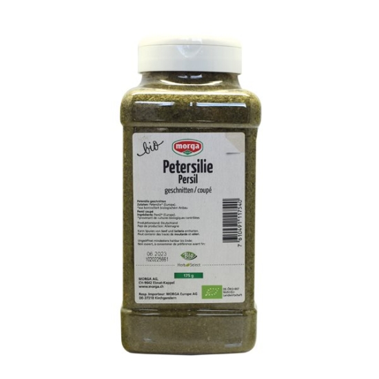 Morga Gewürz Petersilie Geschnitten Bio Dose 175g buy online