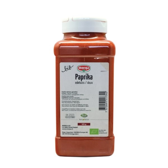 Morga Gewürz Paprika Edelsüss Gemahl Bio Dose 525 buy online