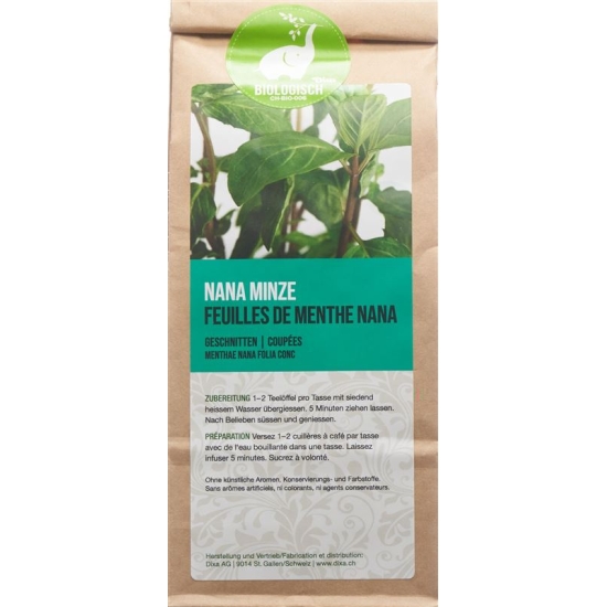Dixa Marokkanische Minze Nana Bio Geschnitten 50g buy online