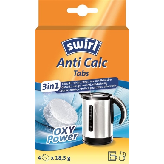 Swirl Anti Calc 3in1 Tabs 4x 18.5g buy online