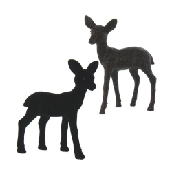Herboristeria decorative figure deer black