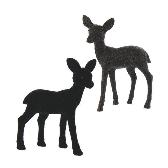 Herboristeria decorative figure deer black buy online