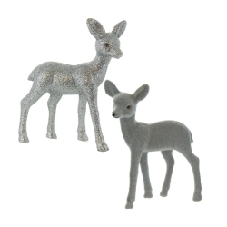 Herboristeria decorative figure deer silver