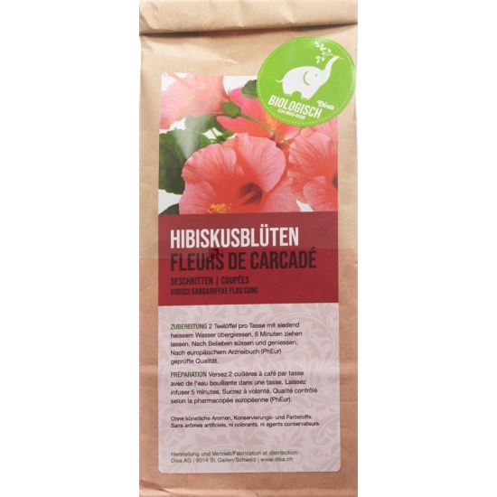 Dixa Karkade Hibiskusblüten Pheur Bio Geschn 100 buy online