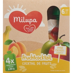 Milupa Pouch Fruit Cocktail from the 4th month 4x90g