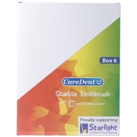 Caredent Zahnbürste Kids Led Starlite Ass 6 Stück