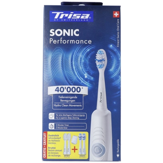 Trisa Sonic Performance Schallzahnb Promo 5 Refils buy online