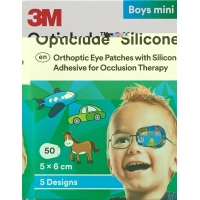 3M Opticlude Sil Augenv 5x6cm Mini Boys (n) 50 Stück