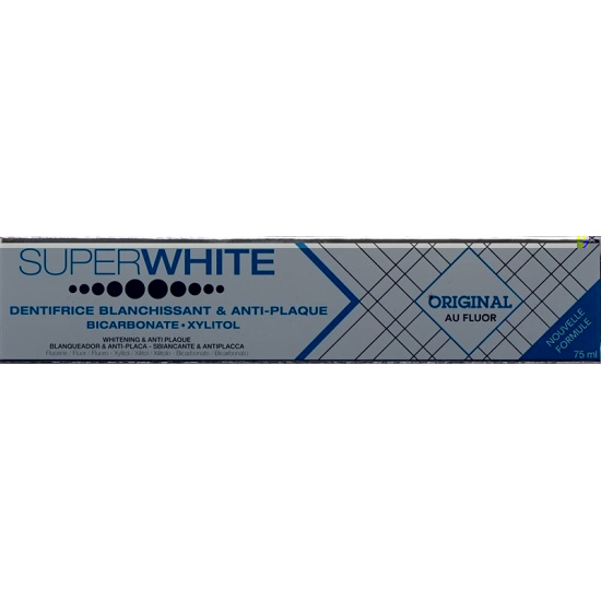 Super White Original Zahnpasta Tube 75ml buy online