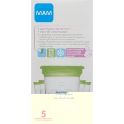 Mam Aufbewahrungsbecher 5 Stück