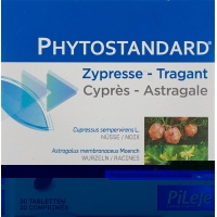 Phytostandard Zypresse - Tragant Tabletten Blister 30 Stück