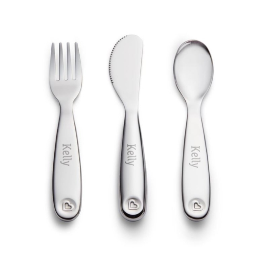 Munchkin Polish Set Of Stainless Steel Cutlery 3 Pieces buy online