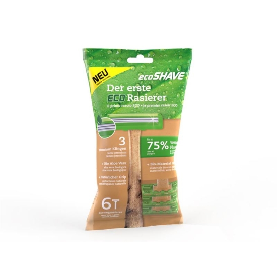 Ecoshave Einmalrasierer Beutel 6 Stück buy online