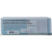 Anabox Medidispenser Compact 7tage Weiss 4 F D/f/i