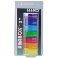 Anabox Medidispenser 1x7 Bunt D/f/i im Blister