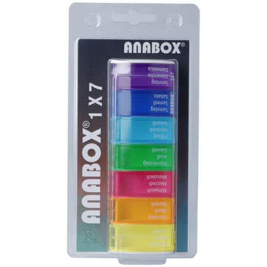 Anabox Medidispenser 1x7 Bunt D/f/i im Blister buy online