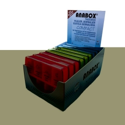 Anabox Medidispenser Comp Tagesbox Ass 18 Stück Disp