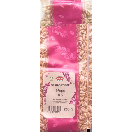 Morga Pops Bio Knospe Beutel 250g buy online
