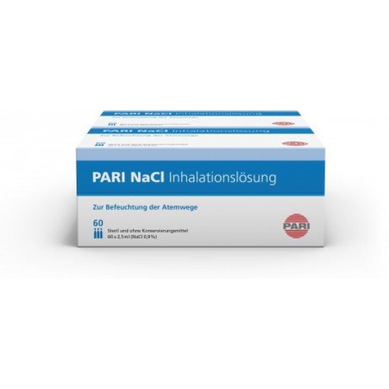 Pari NaCl Inhalationslösung 120 Ampullen 2.5ml buy online