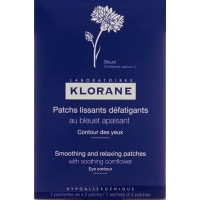 Klorane Pads eye region cornflower 7x 2 pieces