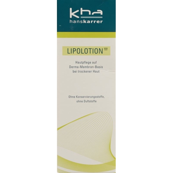 Hans Karrer Eco Lipolotion Tube 200ml buy online