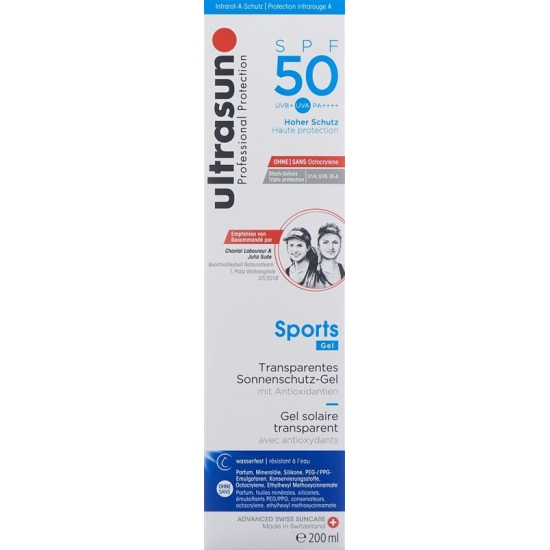 Ultrasun Sport Gel SPF 50 bottle 200ml buy online