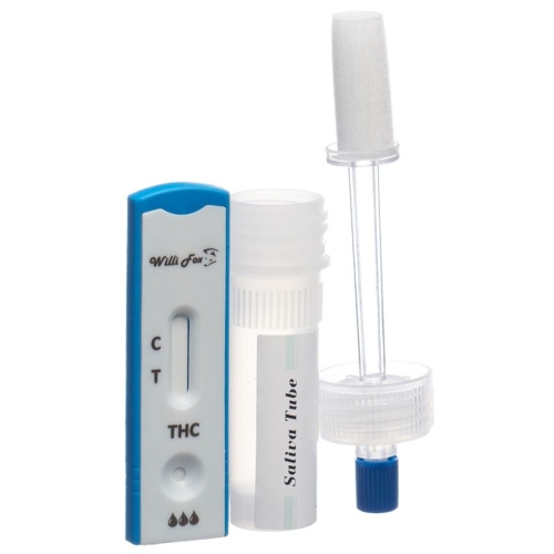 Willi Fox drug test THC saliva 10 pcs