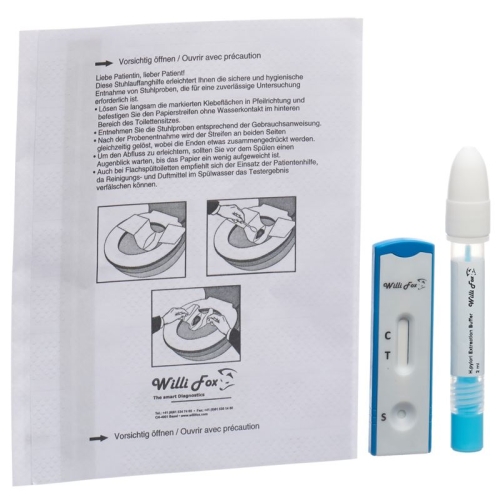 Willi Fox Helicobacter pylori stool test 20 pieces