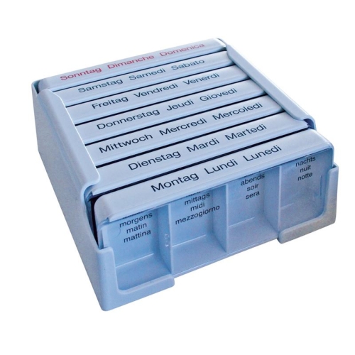 Medi-7 medicator German / French / Italian blue