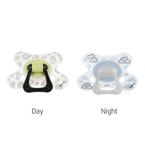 Difrax Nuggi Natural 12 + M Night Silicone