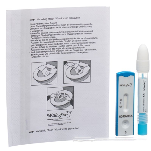 Willi Fox norovirus stool test 20 pieces