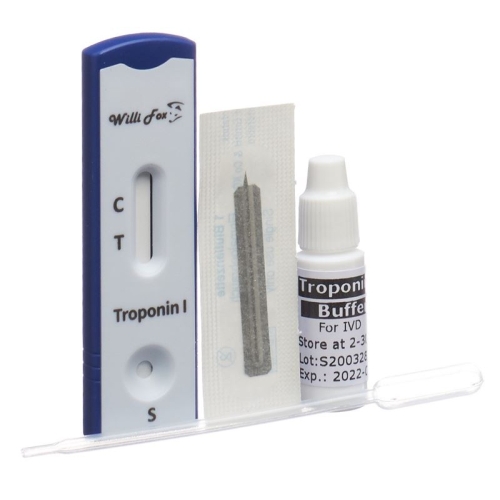 Willi Fox Troponin I Test 5 pcs