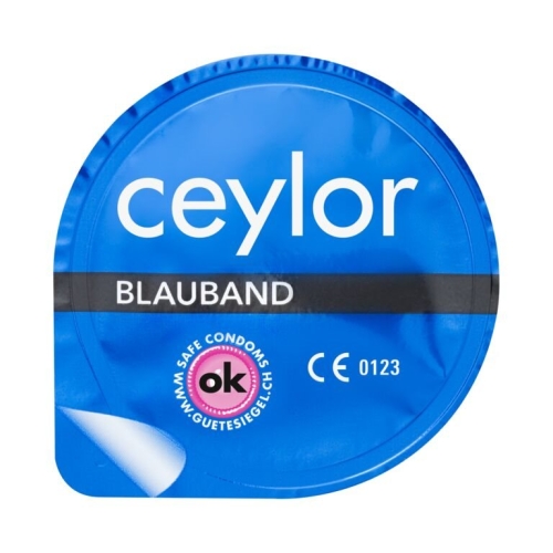 Ceylor Blue Ribbon Condoms with Reservoir 6 pieces