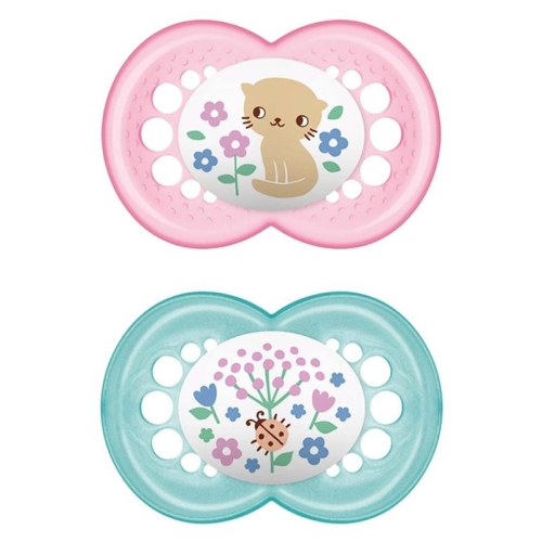 Mam Original Nuggi Silikon 6-16m Girl buy online