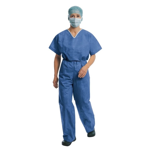 Foliodress clean air clothes L blue 50 pcs