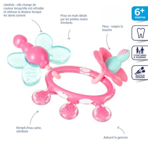 Difrax teething ring crowns