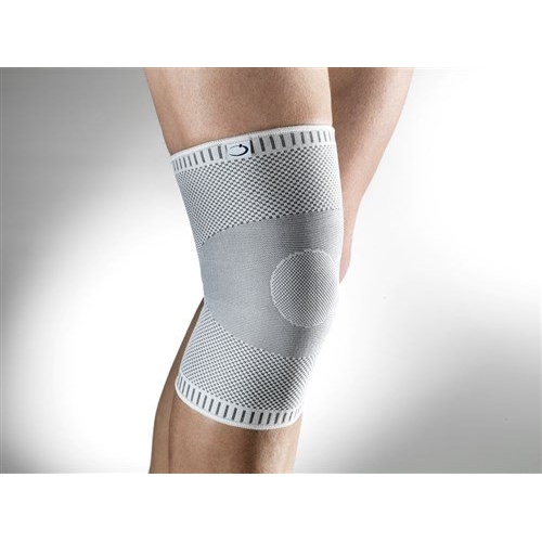 OMNIMED Move Knee Bandage L white-gray