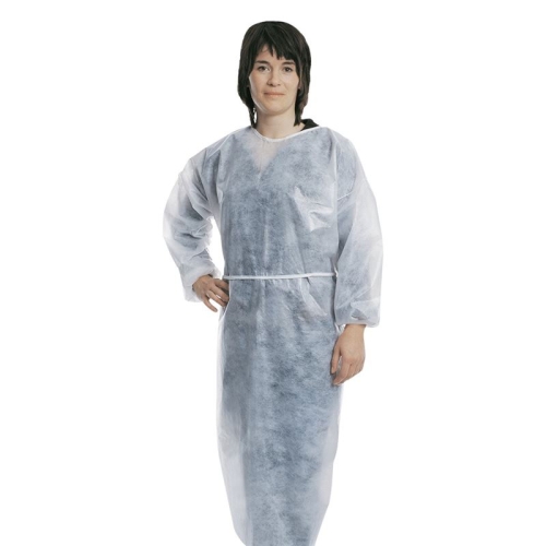 Foliodress insulation jacket white sterile impermeable 5 x 10 pcs