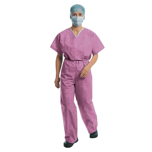 Foliodress clean air clothes XXL pink 50 pcs