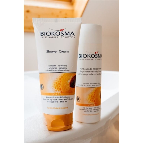 Biokosma Shower Cream apricot Honey 200 ml