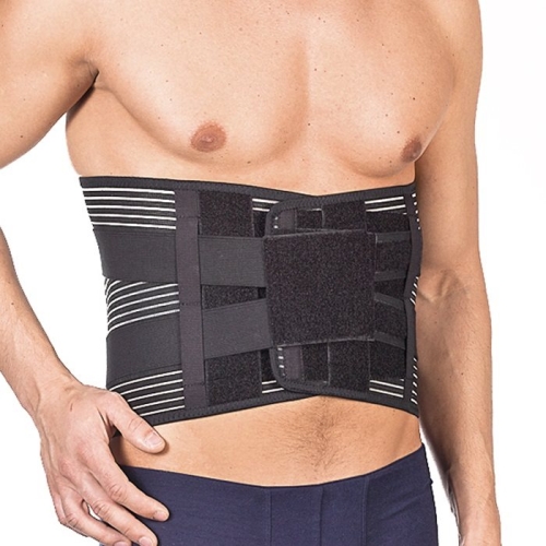 Bilasto Pro Vertebral Forte back bandage L black with two closures