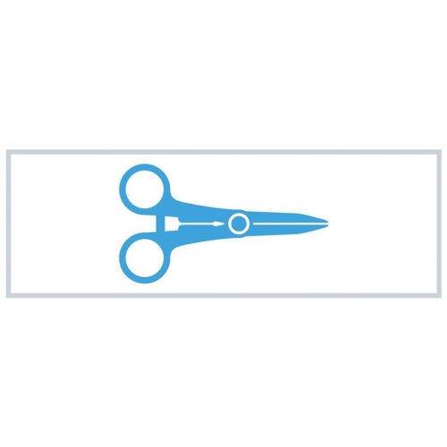 Mediset Kocherklemme 14cm Blau 478163 15 Stück buy online