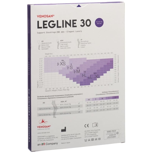 Venosan Legline 30 A-t L Sahara 1 Paar buy online
